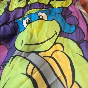 Vintage Kids Sleeping Bag- Teenage Mutant Ninja Turtles